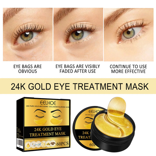 EELHOE Eye Treatment Mask Eye Mask Patch Gently Moisturizes and Nourishes Tender and Smooth Skin Around The Eyes Soft Hydrating
