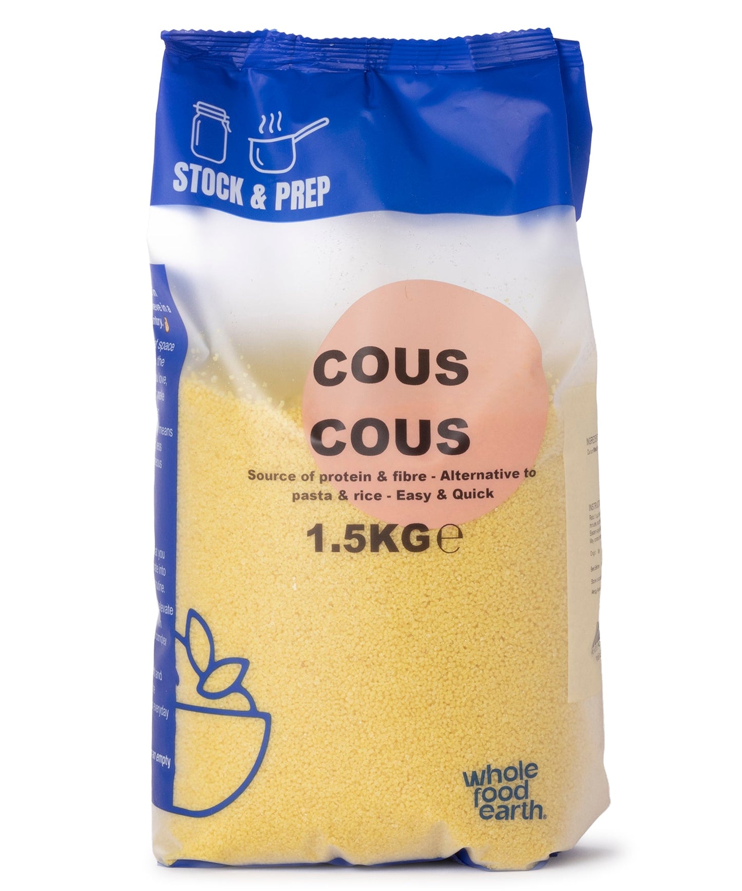Cous Cous - Stock & Prep - 1.5kg