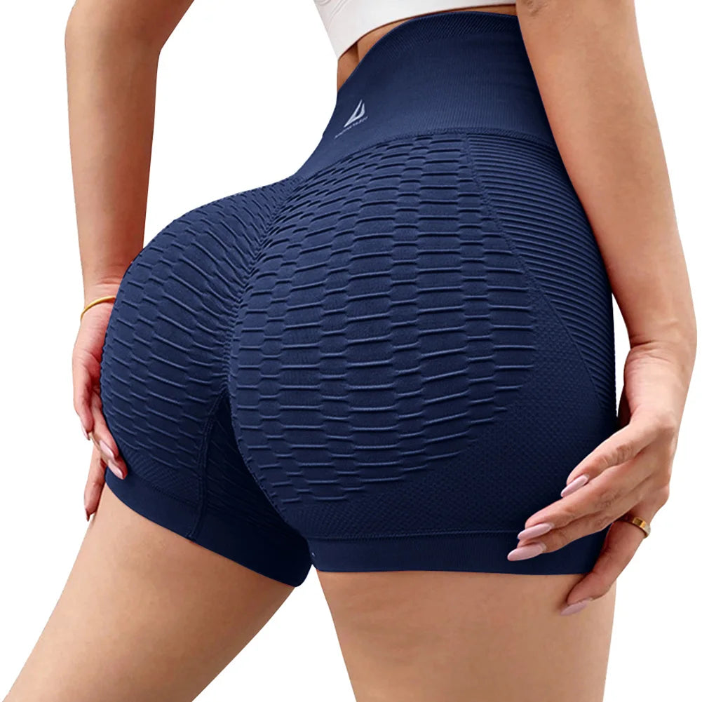 Workout Shorts for Women Butt Lifting Running Shorts High Waisted Exercise Fitness Shorts for Gym Running Workout Athletic