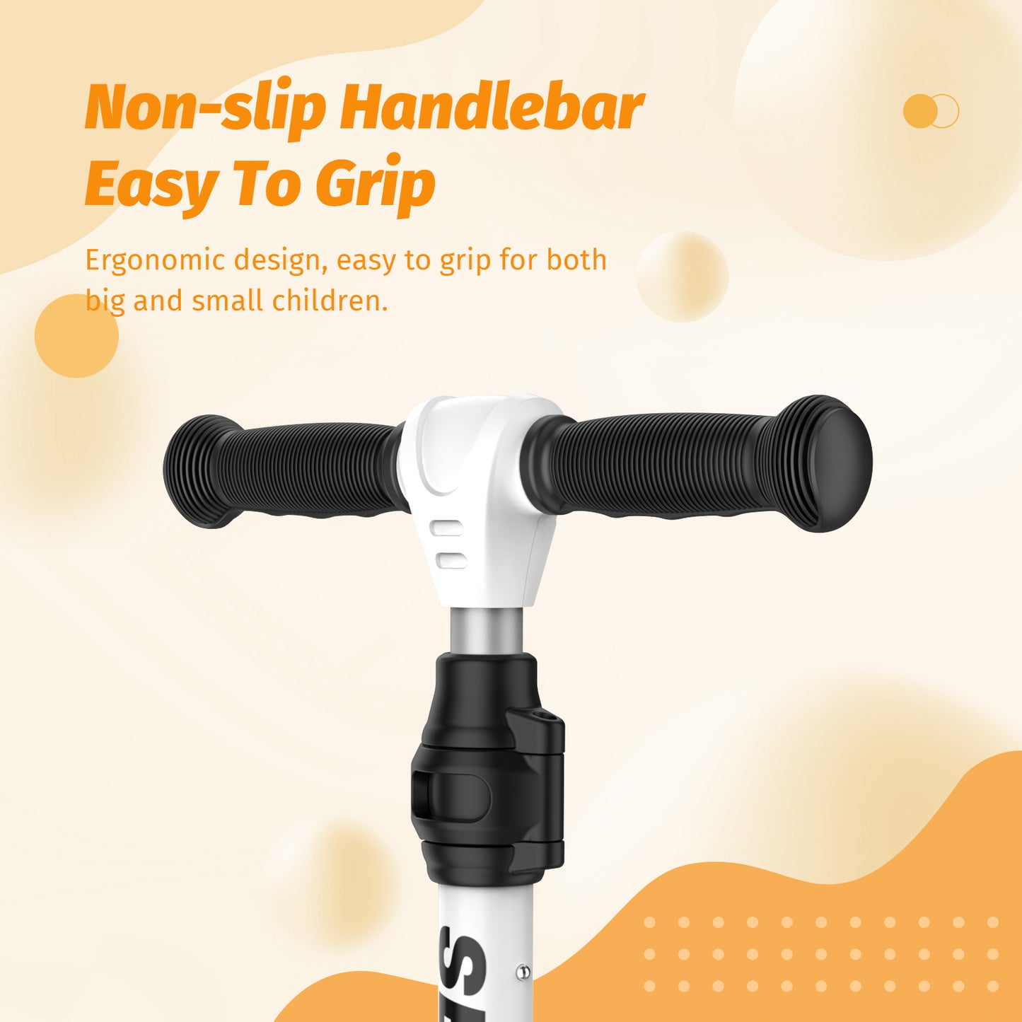 Sejoy Toddler Kick Scooter for Kids Childrens Foldable Seat Outside Bike Toy Scooter with Adjustable Height/Handlebars