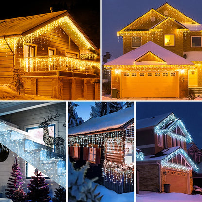 15m Holiday Fairy String Lights Christmas DIY LED Decorative Light With Remote Control for Indoor Outdoor Patio Party Home Decor