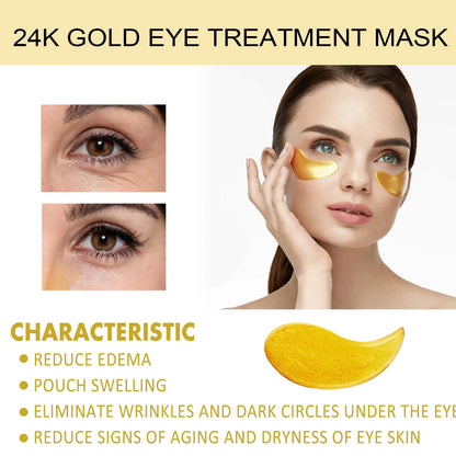 EELHOE Eye Treatment Mask Eye Mask Patch Gently Moisturizes and Nourishes Tender and Smooth Skin Around The Eyes Soft Hydrating