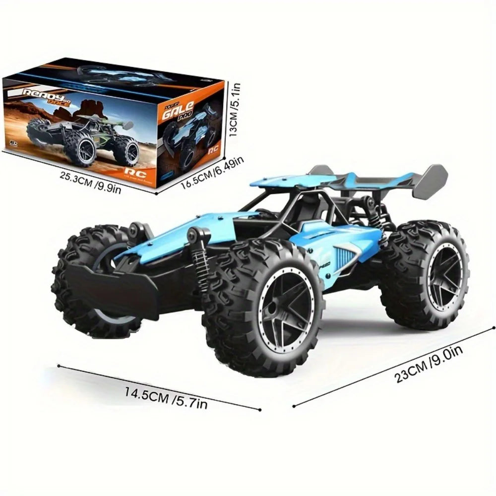 15KM/H 2.4GHz High-Speed Remote Control Racing Car Mini Vehicle Off Road Car 1:18 Scale Electric Remote Control Truck for Kinds