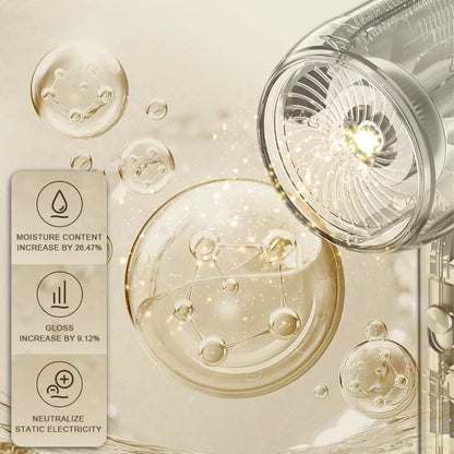 Portable Hair Dryer Hot Cold Wind Hair Care Quick Dry Professional Hairdryer Negative Lonic 1900W 3th Gear Household Blow Dryer