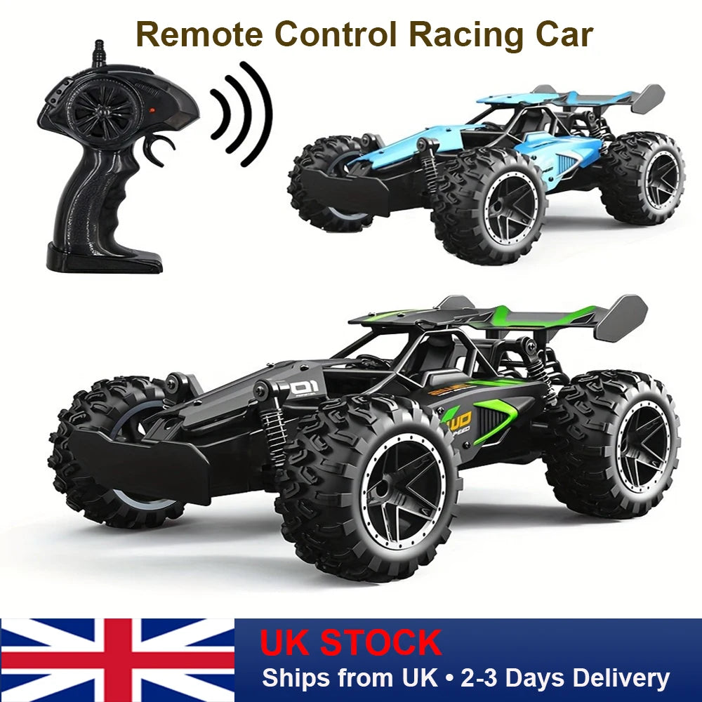 15KM/H 2.4GHz High-Speed Remote Control Racing Car Mini Vehicle Off Road Car 1:18 Scale Electric Remote Control Truck for Kinds