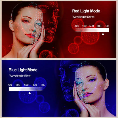 7-Color LED Facial Mask Anti Aging Tightening Red Light Facial Rejuvenation LED Beauty Mask Skin Tighten Skin Care Tool