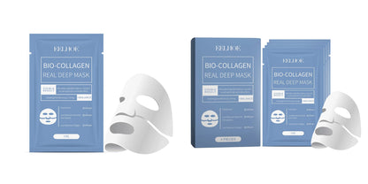 Collagen Face Mask Plump Fine Lines Revitalize Dull Skin Minimize Pores Restore skin Elasticity Hydrate Smooth Skin Facial Mask