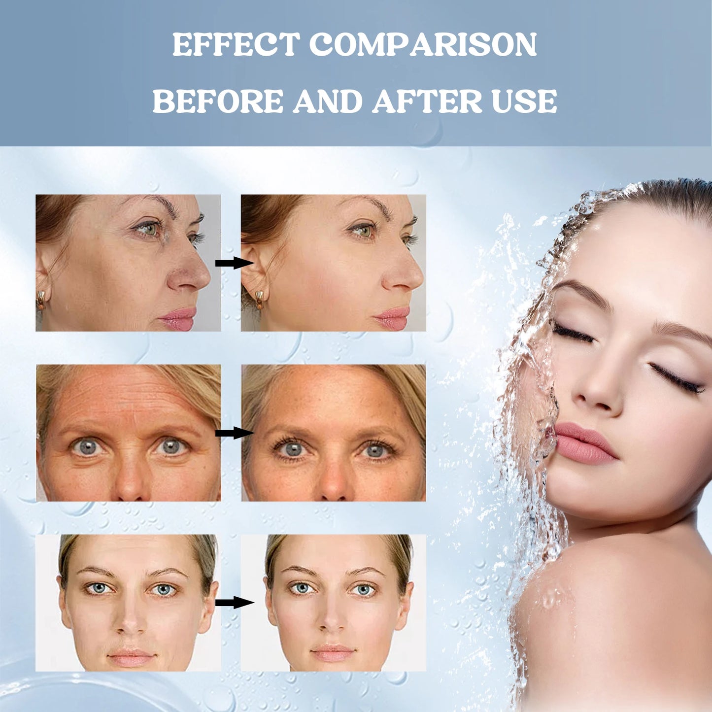 Collagen Face Mask Plump Fine Lines Revitalize Dull Skin Minimize Pores Restore skin Elasticity Hydrate Smooth Skin Facial Mask