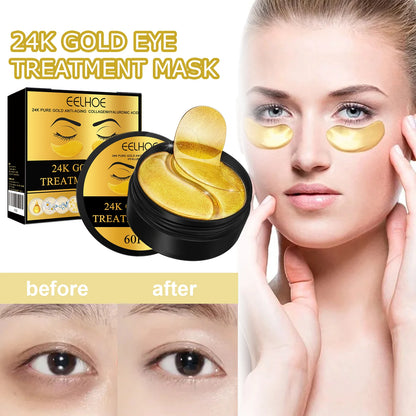 EELHOE Eye Treatment Mask Eye Mask Patch Gently Moisturizes and Nourishes Tender and Smooth Skin Around The Eyes Soft Hydrating