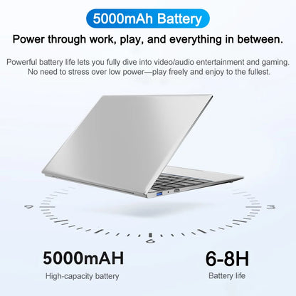 Ultra Slim Laptop Intel Core I7 8650U 14.1 Inch 32GB RAM 2TB SSD Gaming PC for Office Study Windows 11 pro