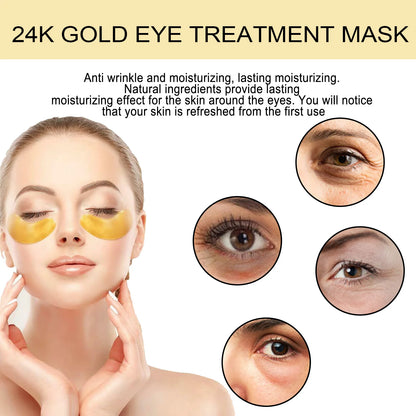 EELHOE Eye Treatment Mask Eye Mask Patch Gently Moisturizes and Nourishes Tender and Smooth Skin Around The Eyes Soft Hydrating