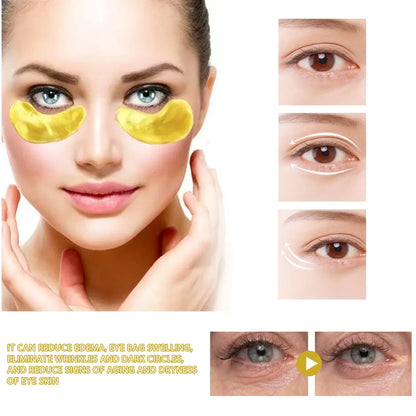 EELHOE Eye Treatment Mask Eye Mask Patch Gently Moisturizes and Nourishes Tender and Smooth Skin Around The Eyes Soft Hydrating