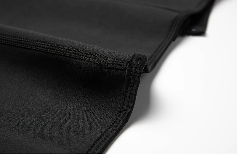 Women's Waist Trainer Sauna Sweat Vest Corset Body Shaper Neoprene Shapewear Gym Workout Tank Top Black Slimming Top with Zipper
