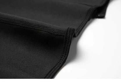 Women's Waist Trainer Sauna Sweat Vest Corset Body Shaper Neoprene Shapewear Gym Workout Tank Top Black Slimming Top with Zipper