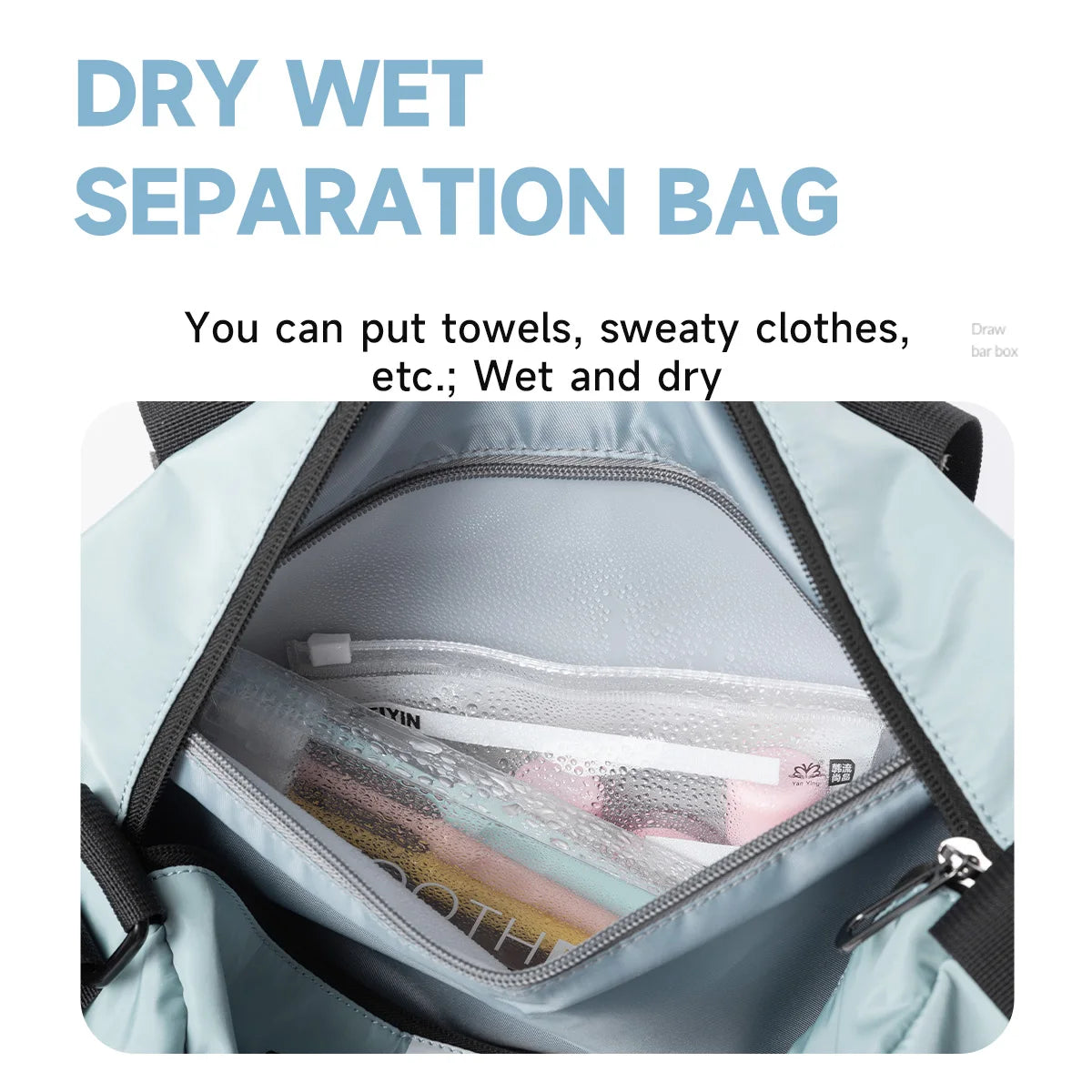 Kono Sports Duffle Bag with Shoes Compartment and Shoulder Strap Waterproof Gym Bag for Men and Women