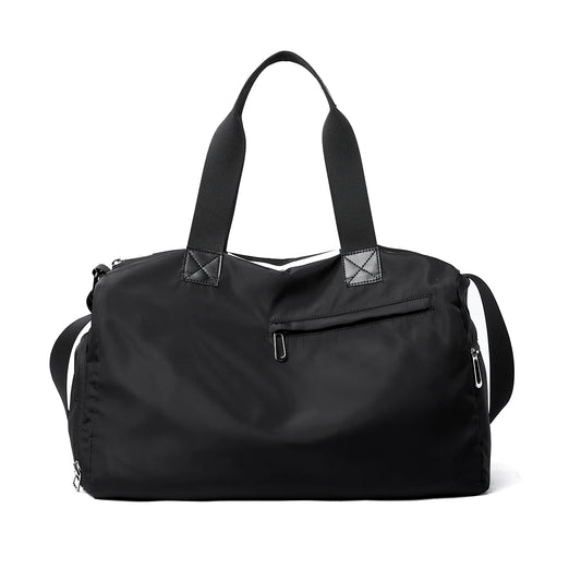 Kono Sports Duffle Bag with Shoes Compartment and Shoulder Strap Waterproof Gym Bag for Men and Women