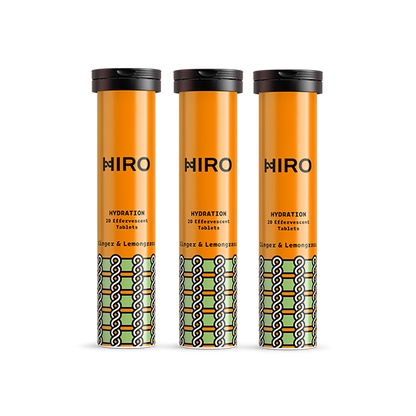 Hydration - Ginger & Lemongrass Triple Pack