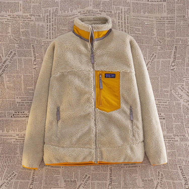 Bata Fleece Coat Unisex Thickened