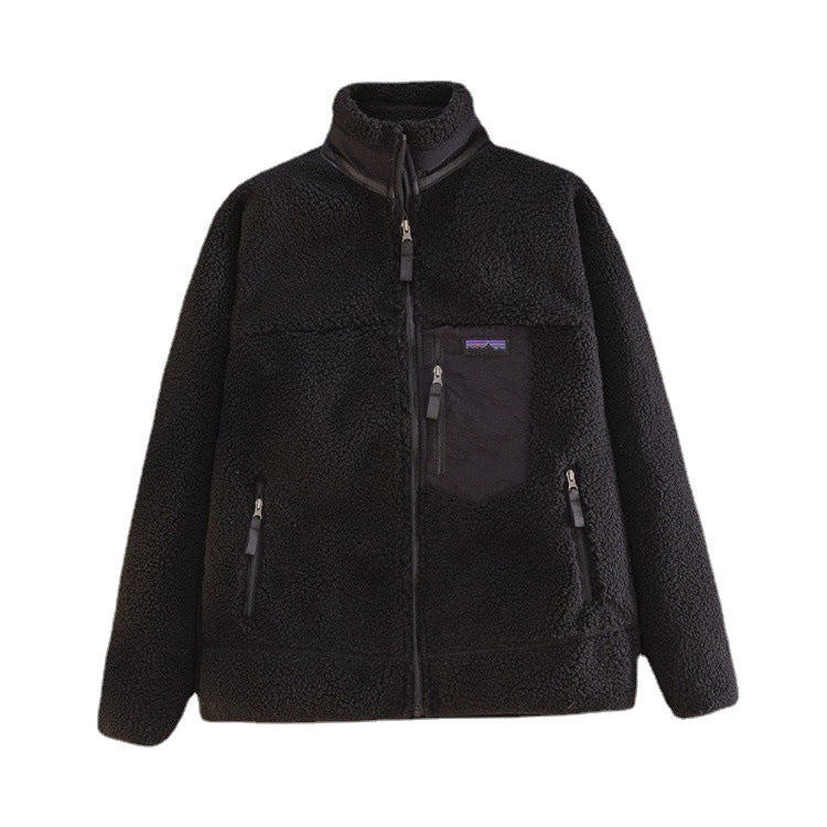 Bata Fleece Coat Unisex Thickened