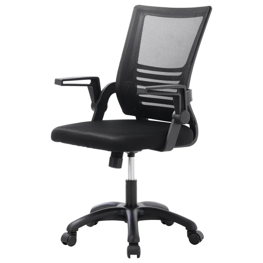 Office Desk Mesh Swivel Chair Computer Ergonomic Chair,60cm W x 45cm D x 91-101cm H