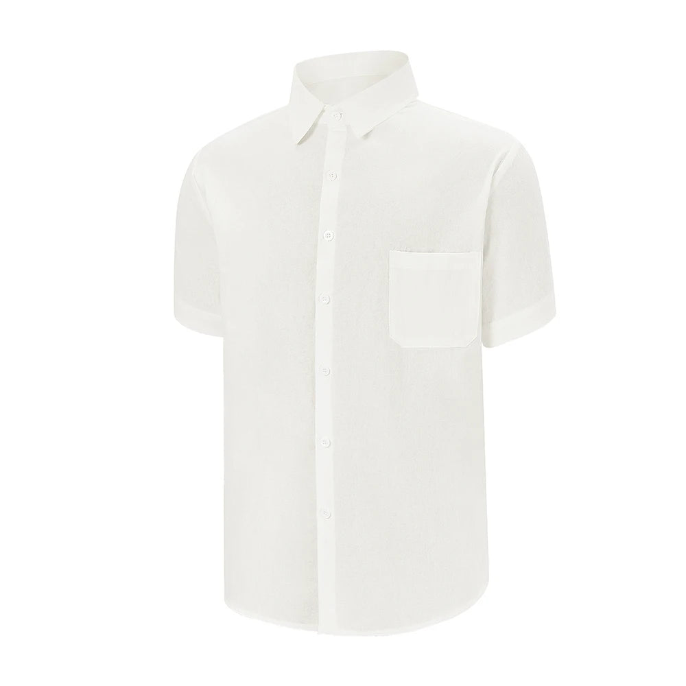 Voltsify Cotton Short-sleeve Shirt