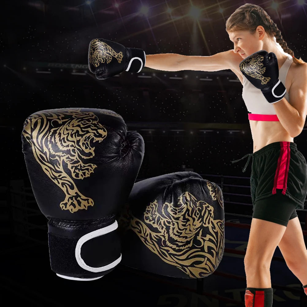 Boxing Gloves Breathable Kickboxing Gloves Comfortable Professional Boxing Gloves Fighting Taekwondo Mitts for Training Sandbag