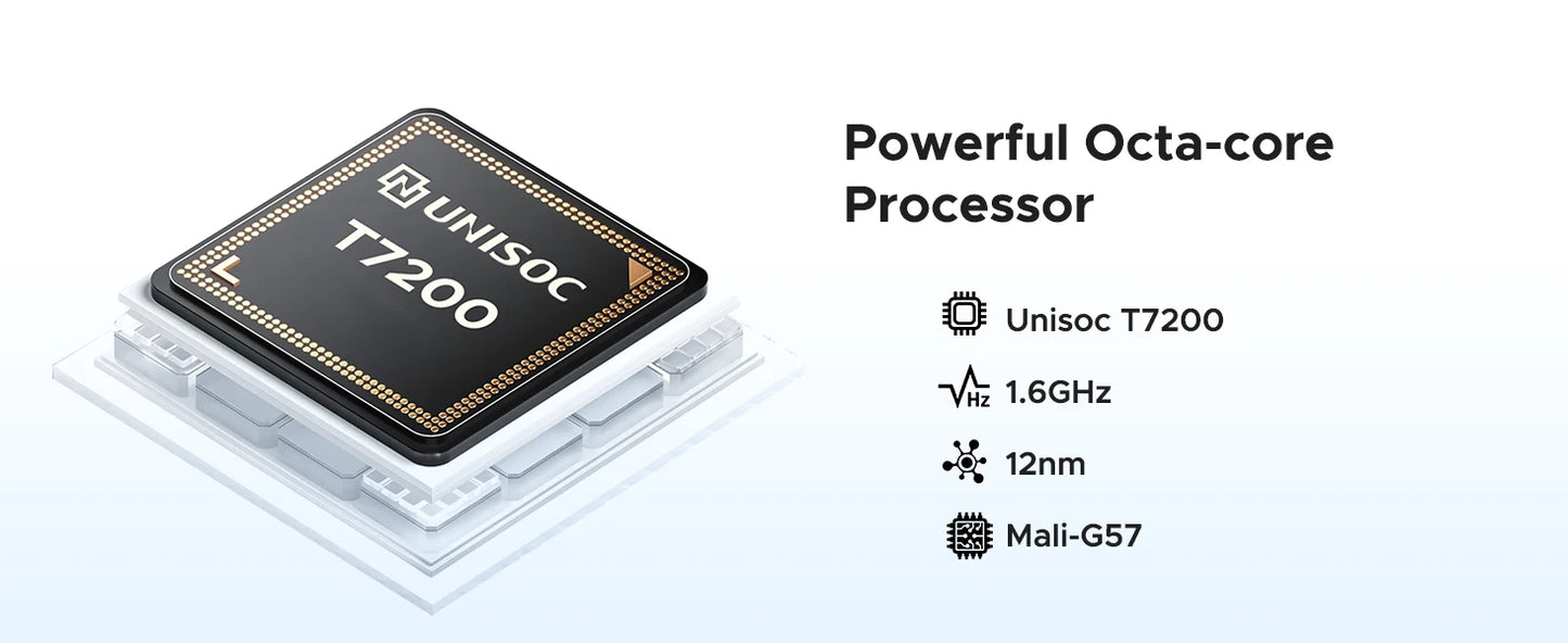 DOOGEE U11 Pro 2in1 PC Tablet Android 15 30GB(6+24) 256GB 11" 8580mAh Battery Dual Speakers Unisoc T7200 Widevine L1 Tablet