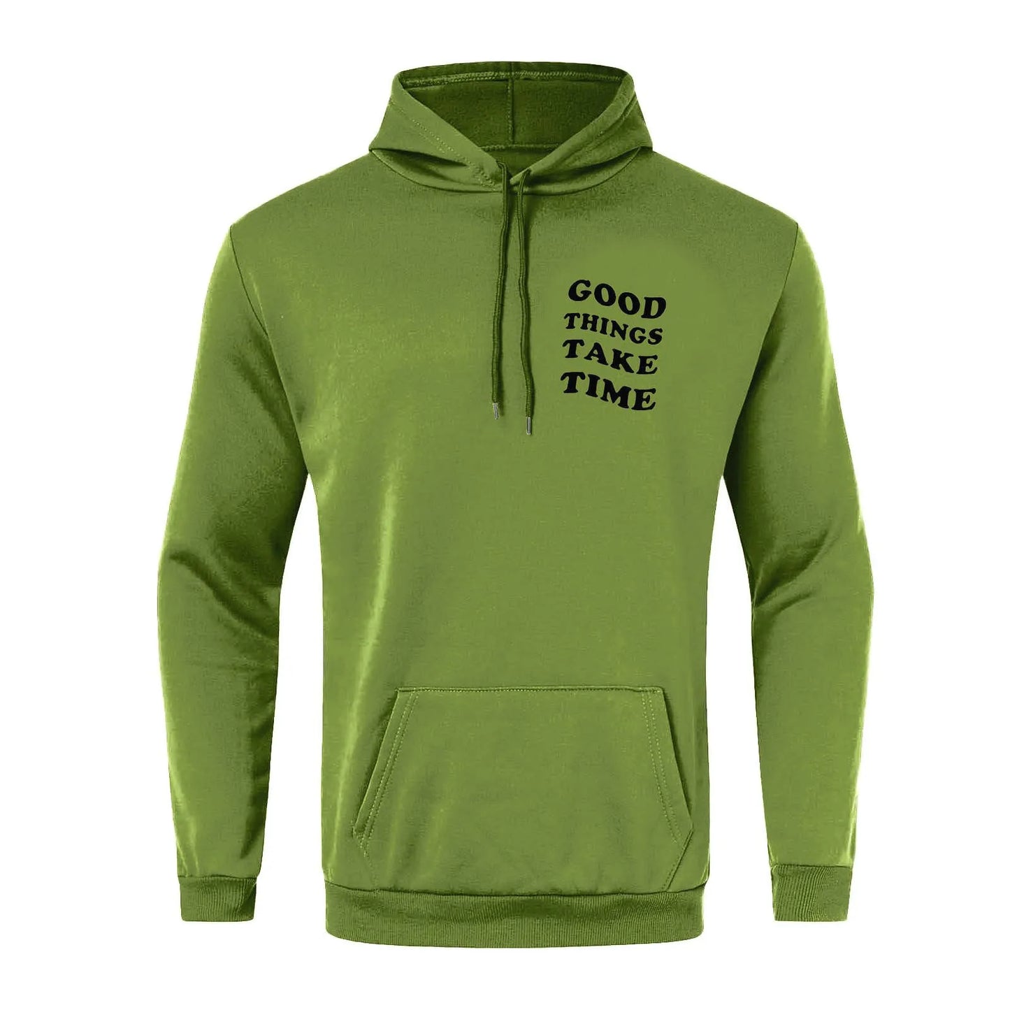 Unisex Fall Harajuku Style Embroidered Streetwear Long Sleeve Baggy Hooded Sweatshirt Fashion Casual Comfy Pullover Hoodies