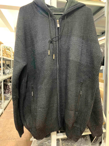 Spring And Fall Basic Breathable Sports Hooded Thin Regular Fit Comfy Zipper Cardigan Top Jacket For Man