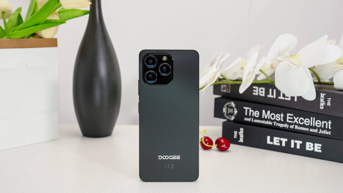 DOOGEE Note 58 Android 15 Smartphone 8GB 128GB 6.75" HD+ 90Hz IPS Screen 6250mAh Large battery NFC Widevine L1 Cell Phone