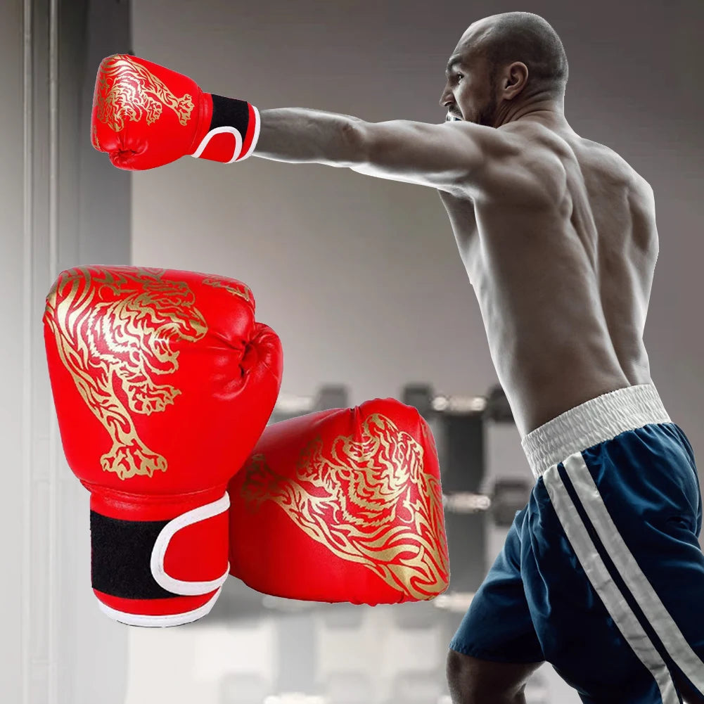Boxing Gloves Breathable Kickboxing Gloves Comfortable Professional Boxing Gloves Fighting Taekwondo Mitts for Training Sandbag
