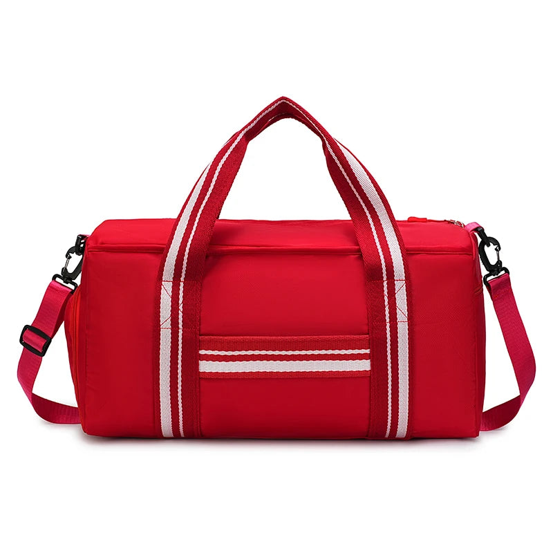 52x27x25cm Large black sport gym tote new duffle bag travel work gear bag