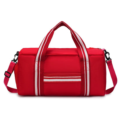 52x27x25cm Large black sport gym tote new duffle bag travel work gear bag