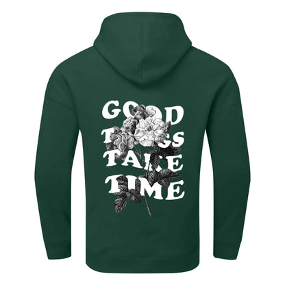 Unisex Fall Harajuku Style Embroidered Streetwear Long Sleeve Baggy Hooded Sweatshirt Fashion Casual Comfy Pullover Hoodies