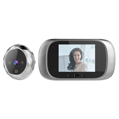 1080P Video Doorbell IR Night Vision Wireless Door Bell 4.3inch IPS Screen Doorbell Camera 2.4G WiFi Two-way Audio for Home