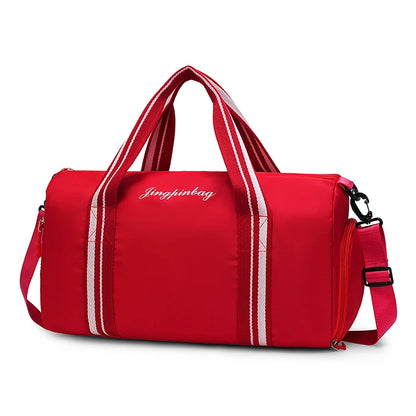 52x27x25cm Large black sport gym tote new duffle bag travel work gear bag