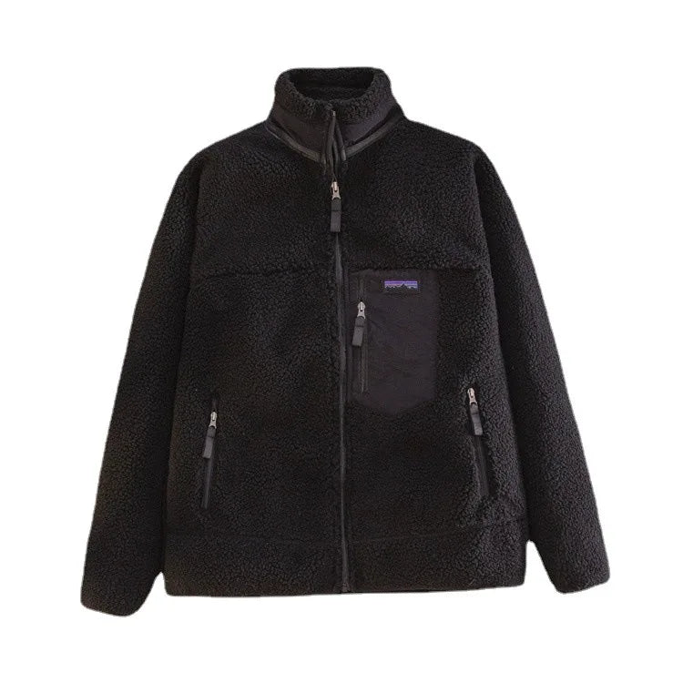 Bata Fleece Coat Unisex Thickened