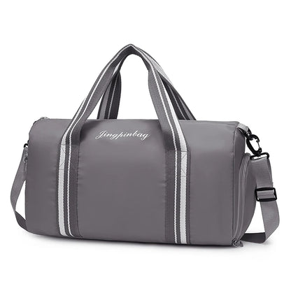 52x27x25cm Large black sport gym tote new duffle bag travel work gear bag