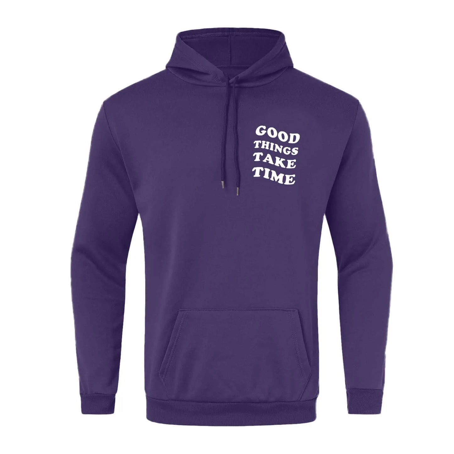 Unisex Fall Harajuku Style Embroidered Streetwear Long Sleeve Baggy Hooded Sweatshirt Fashion Casual Comfy Pullover Hoodies