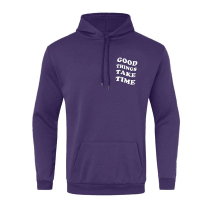 Unisex Fall Harajuku Style Embroidered Streetwear Long Sleeve Baggy Hooded Sweatshirt Fashion Casual Comfy Pullover Hoodies