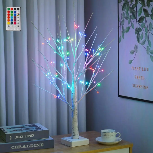 72 Pre Lit Christmas Tree Lamp With Remote Control