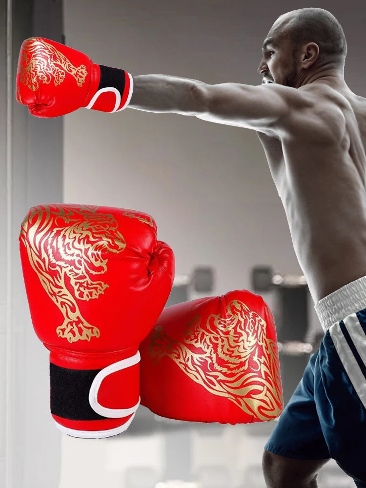 Boxing Gloves Breathable Kickboxing Gloves Comfortable Professional Boxing Gloves Fighting Taekwondo Mitts for Training Sandbag