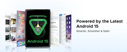 DOOGEE U11 Pro 2in1 PC Tablet Android 15 30GB(6+24) 256GB 11" 8580mAh Battery Dual Speakers Unisoc T7200 Widevine L1 Tablet