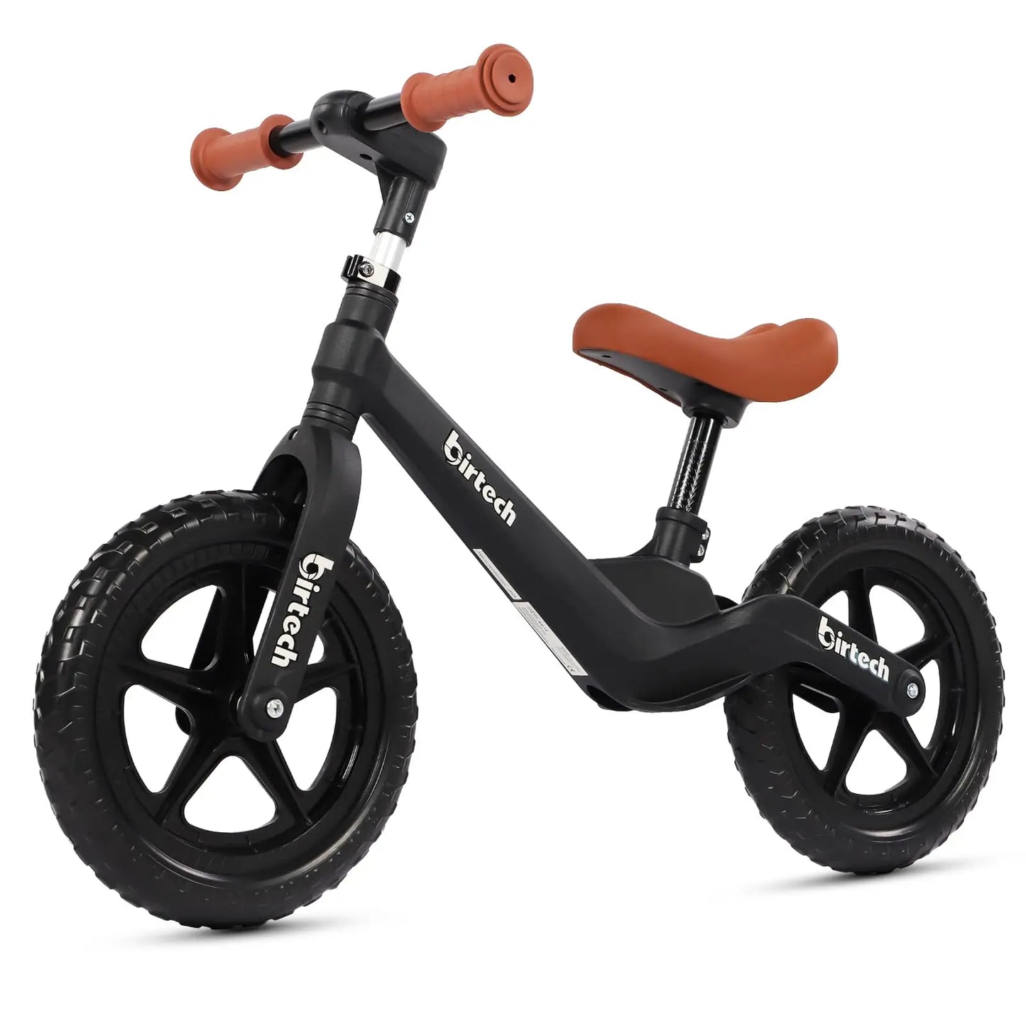 12" Balance Bike for Kids, Lightweight No Pedal Walking Balance Bike with Nylon Frame and Flat-Free Tires, Adjustable Training