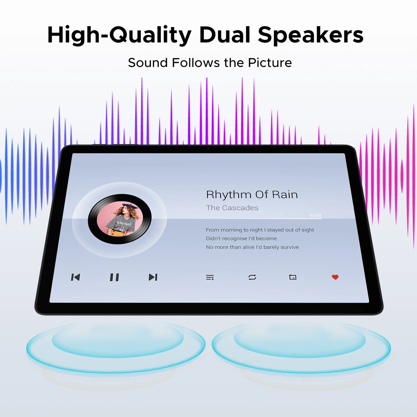 DOOGEE Tab A9+ 2 IN 1 Smart Tablet PC Android 15 11'' Display 20GB RAM(4+16) 64GB ROM 8580mAh Battery Dual Speakers Widevine L1