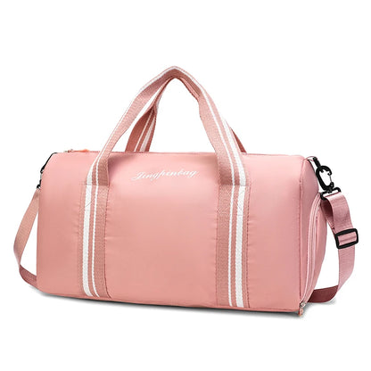 52x27x25cm Large black sport gym tote new duffle bag travel work gear bag