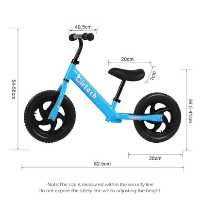 Balance Bike for 2,3,4 Years Old Light Weight No-Pedal Toddlers Walking Bicycle for Children Age 3-6 with Adjustable Handlebar