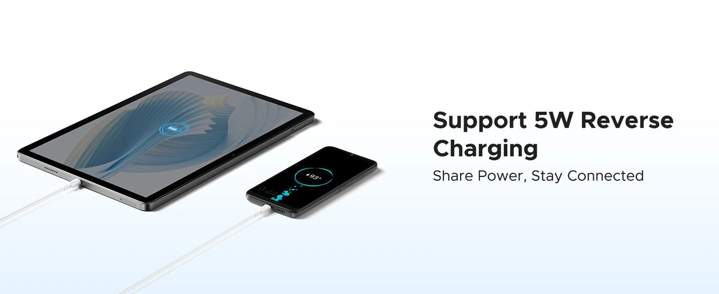 DOOGEE U11 Pro 2in1 PC Tablet Android 15 30GB(6+24) 256GB 11" 8580mAh Battery Dual Speakers Unisoc T7200 Widevine L1 Tablet