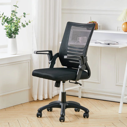 Office Desk Mesh Swivel Chair Computer Ergonomic Chair,60cm W x 45cm D x 91-101cm H