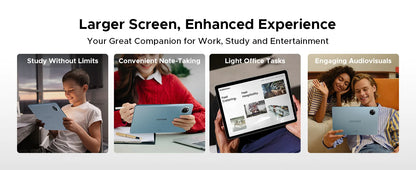 DOOGEE Tab A9 Pro+ Tablet PC Android 15 Dual Speakers 11'' Screen 30GB (6GB+24GB) 128GB 8580mAh Battery Widevine L1 Smart Pad